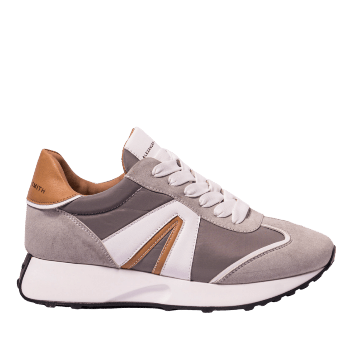 Sneaker Alexander Smith London Piccadilly Grey - Alexander Smith London - Calzature Savorè
