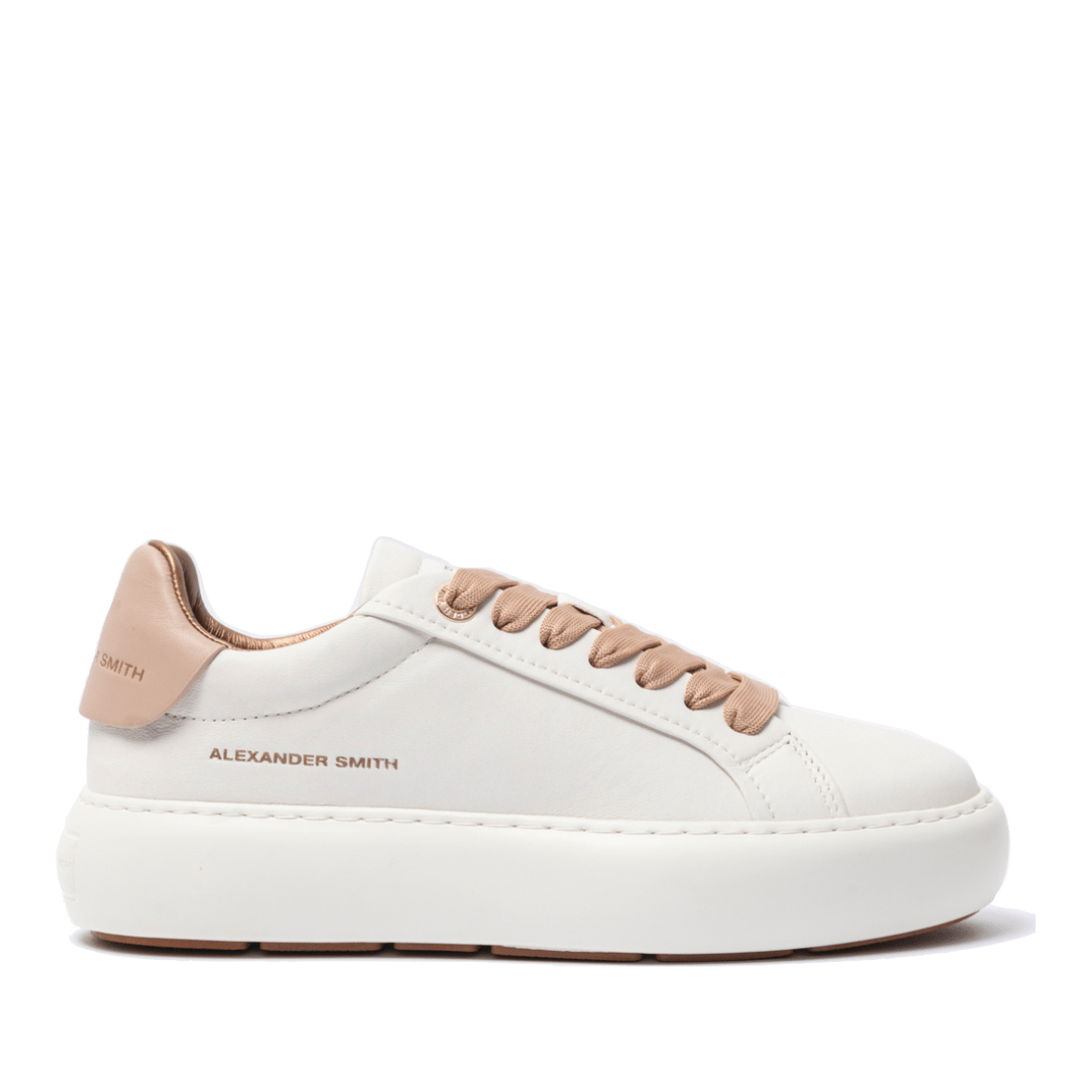 Sneaker Alexander Smith Soho White/Nude - Alexander Smith London - Calzature Savorè