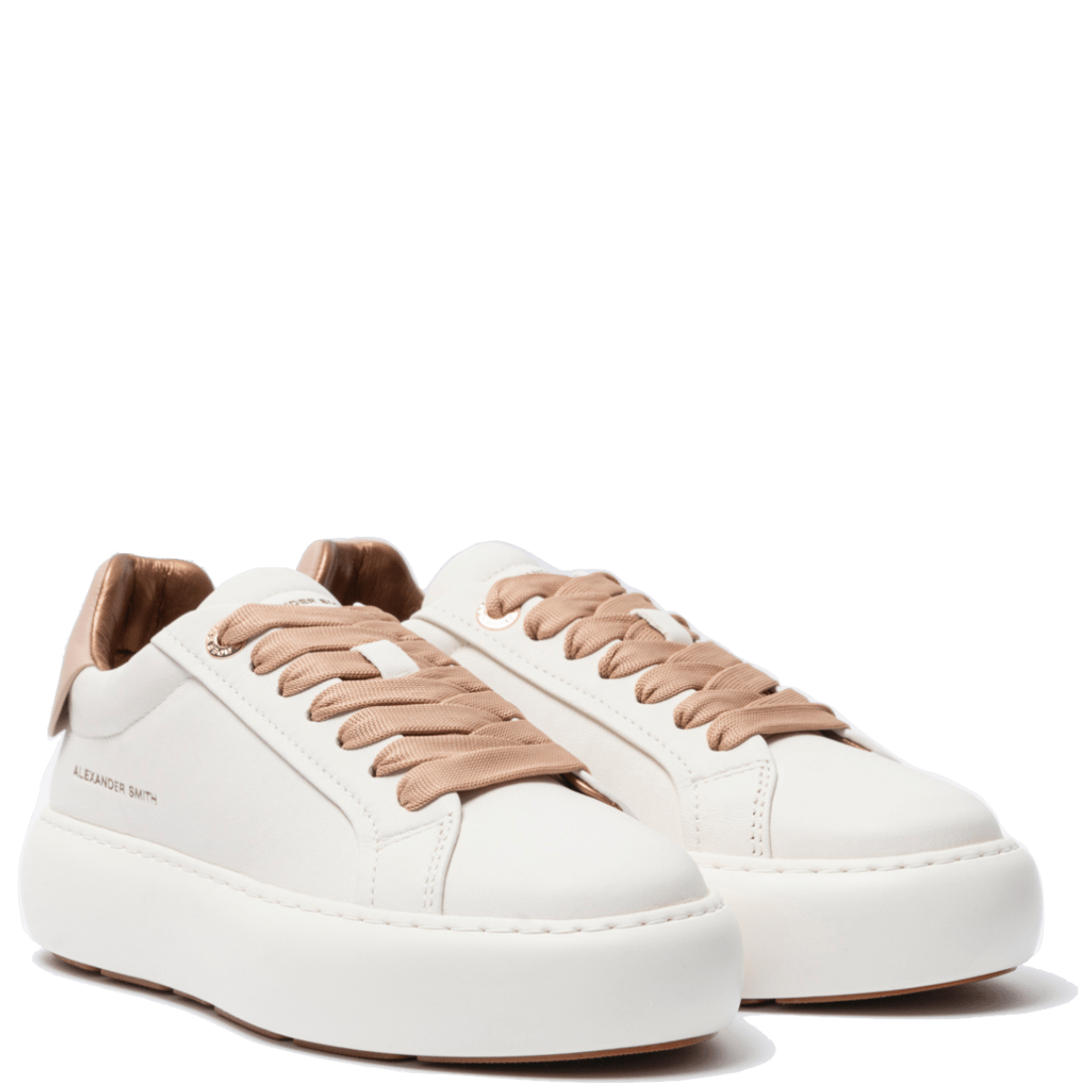 Sneaker Alexander Smith Soho White/Nude - Alexander Smith London - Calzature Savorè