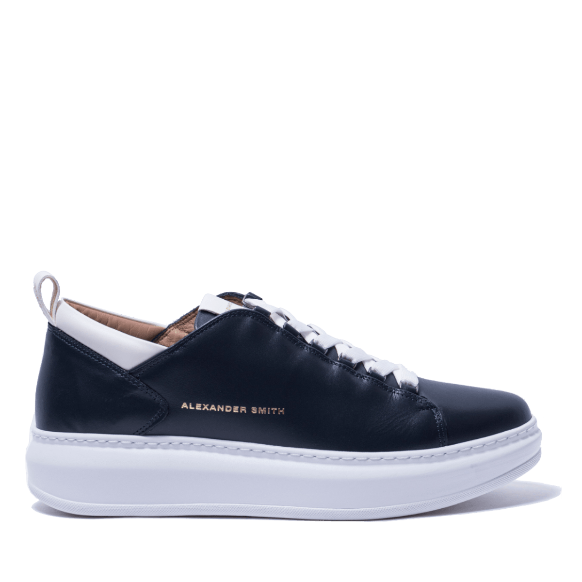Sneaker Alexander Smith Wembley Blue-White - Alexander Smith London - Calzature Savorè