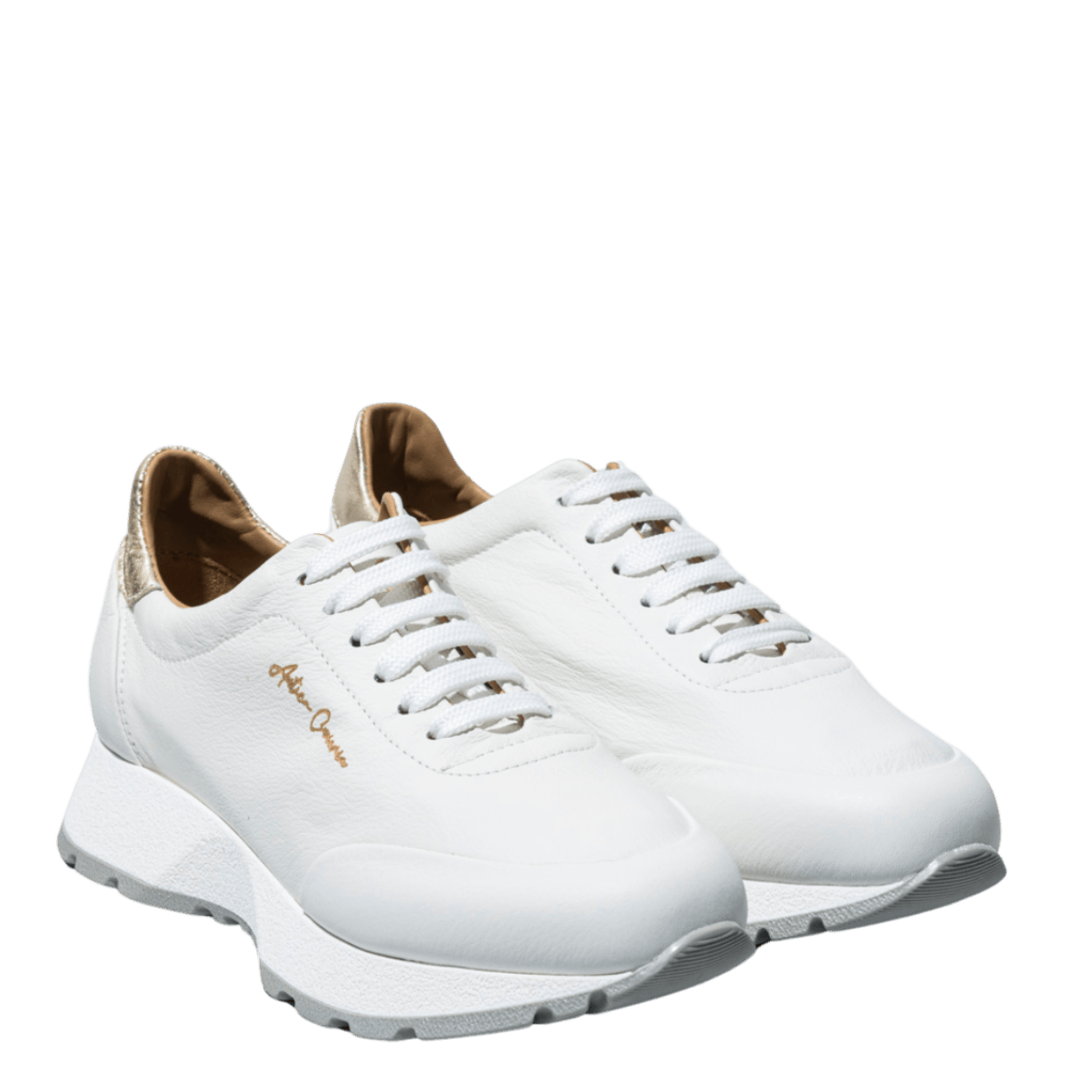 Sneaker Antica Cuoieria Pelle Vieste Bianco - Main Image