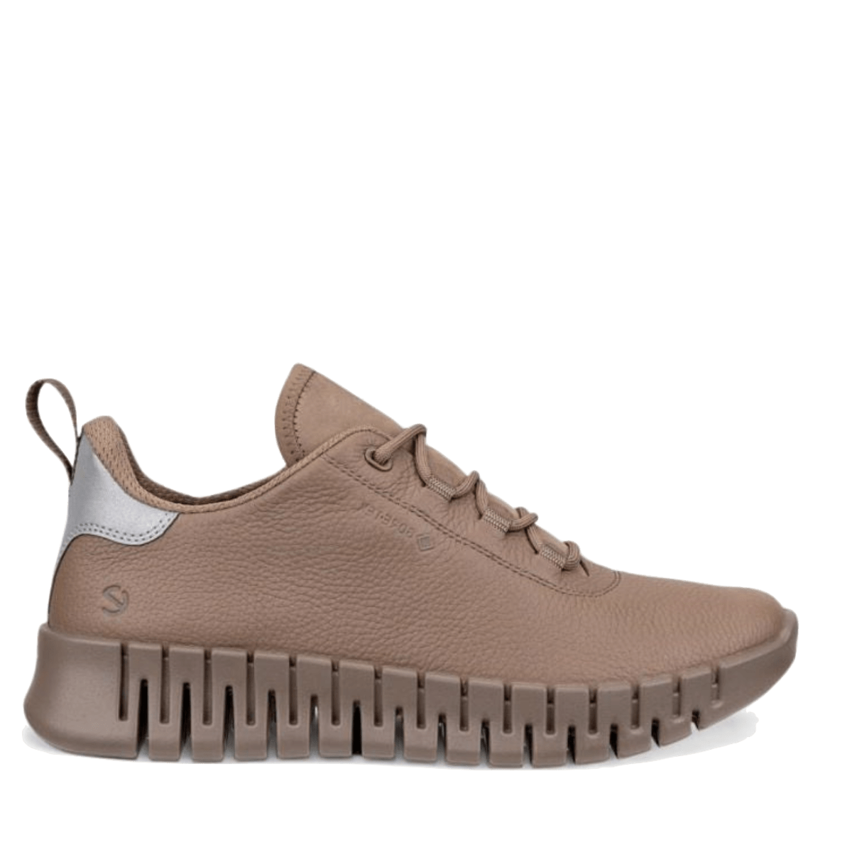 Sneaker Ecco Gruuv Goretex Suola Flessibile Pelle Gris / Taupe - Ecco - Calzature Savorè
