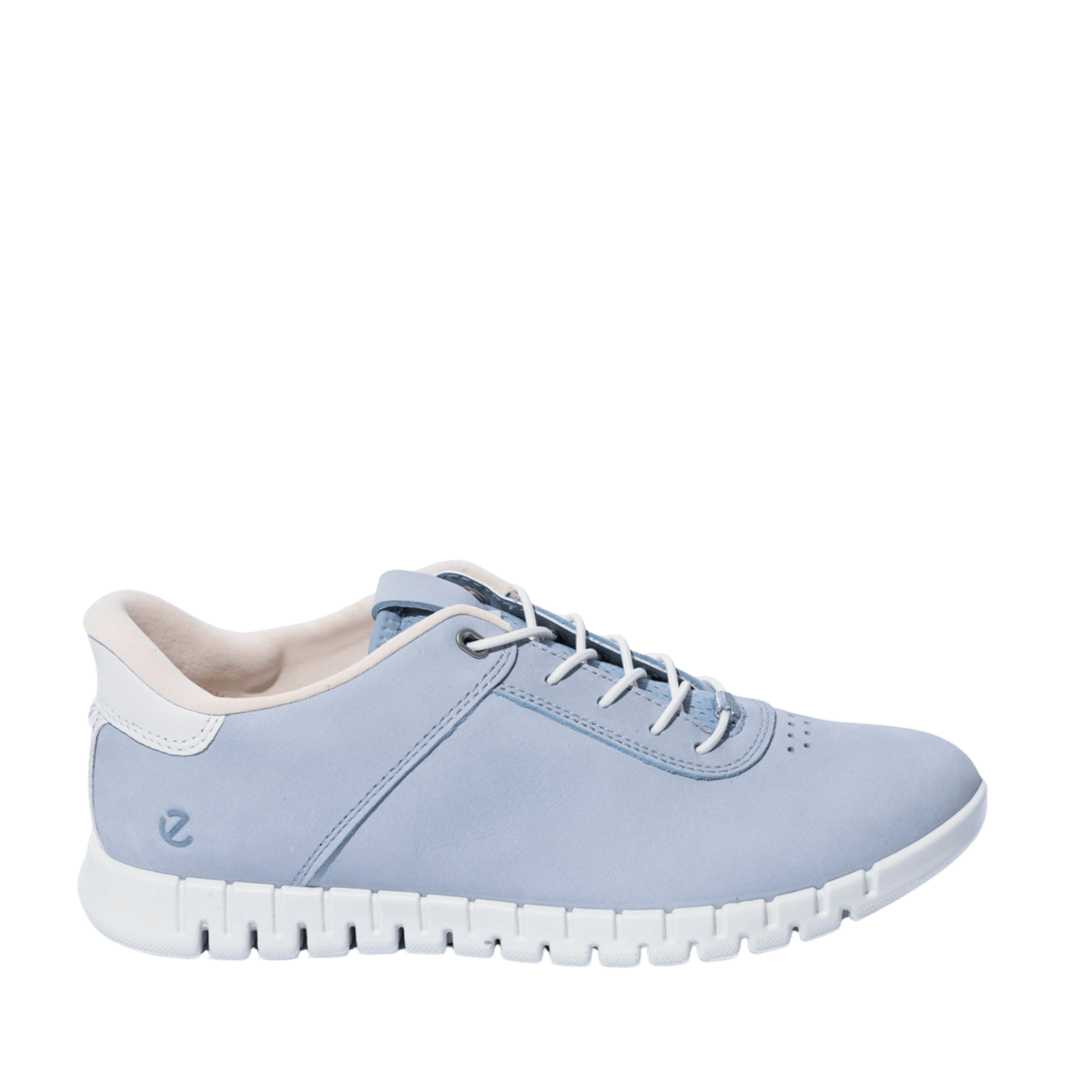 Sneaker Ecco Gruuv Lite Easy Slip On Pelle Dusty Blue / White - Ecco - Calzature Savorè
