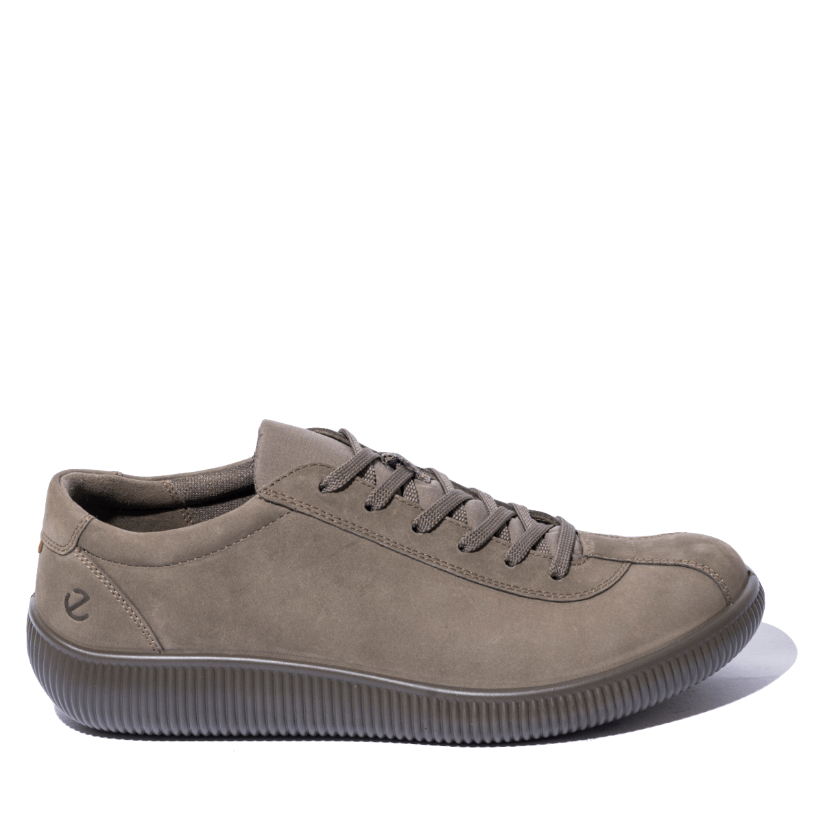 Sneaker Ecco Soft Zero Waterproof Nabuck Dark Clay - Ecco - Calzature Savorè