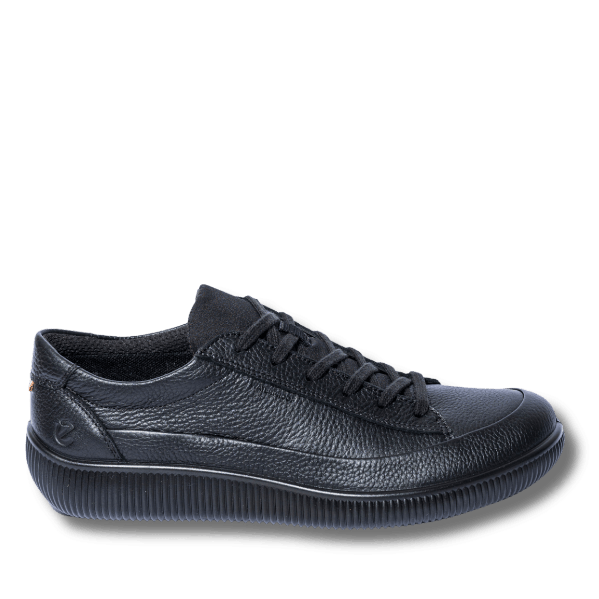 Sneaker Ecco Soft Zero Waterproof Pelle Martellata Black - Ecco - Calzature Savorè