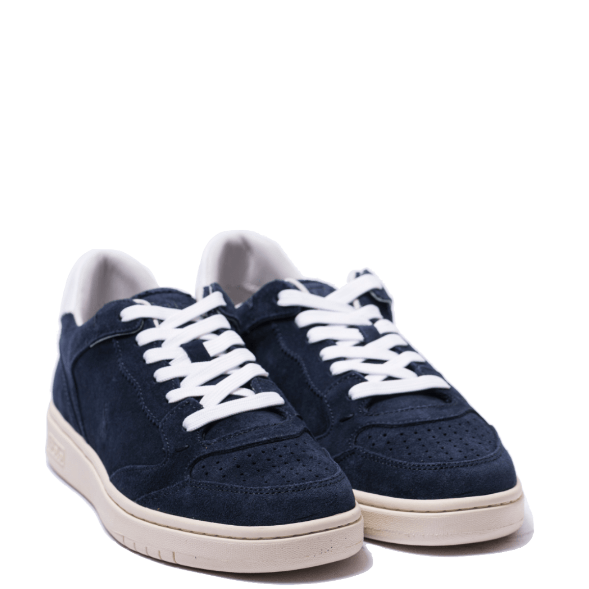Sneaker Polo Ralph Lauren Court Camoscio Blu - Polo Ralph Lauren - Calzature Savorè