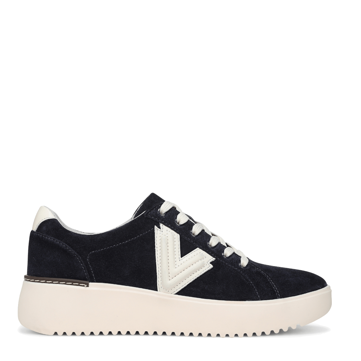Sneaker Vionic Kearny Platform Camoscio Blu - Vionic - Calzature Savorè
