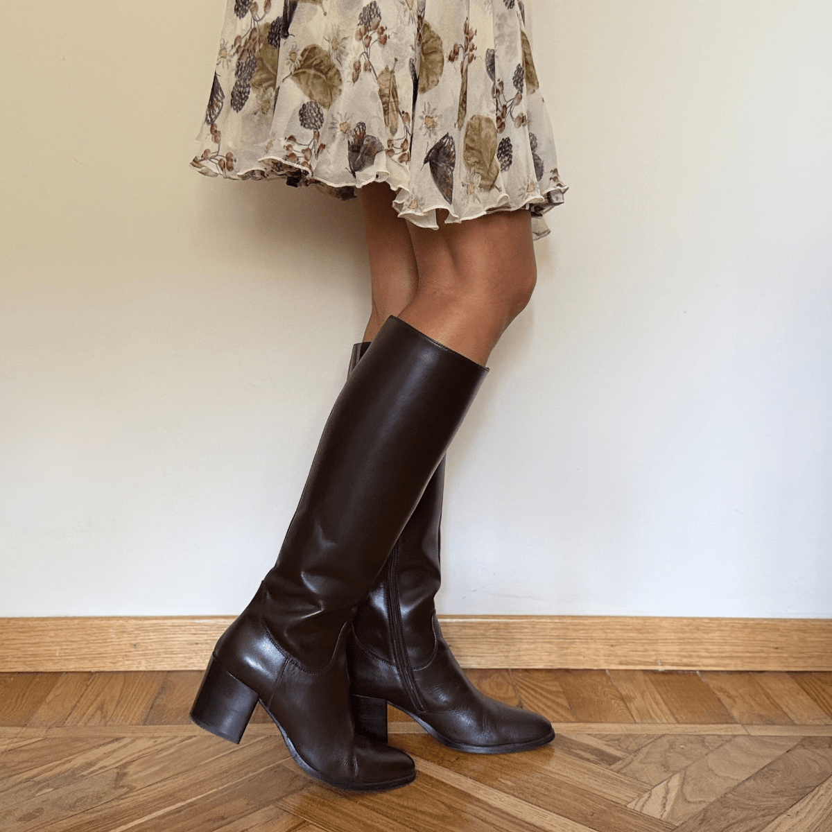 Stivale Camperino Triver Flight Pelle Crystal Testa Di Moro - Triver Flight - Calzature Savorè