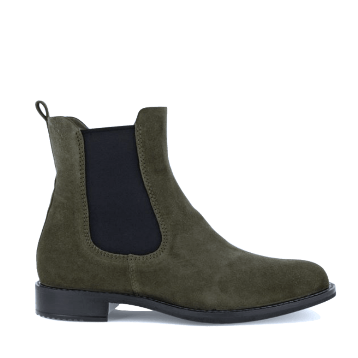 Stivaletto Beatles Ecco Sartorelle Camoscio Verde Oliva - Ecco - Calzature Savorè