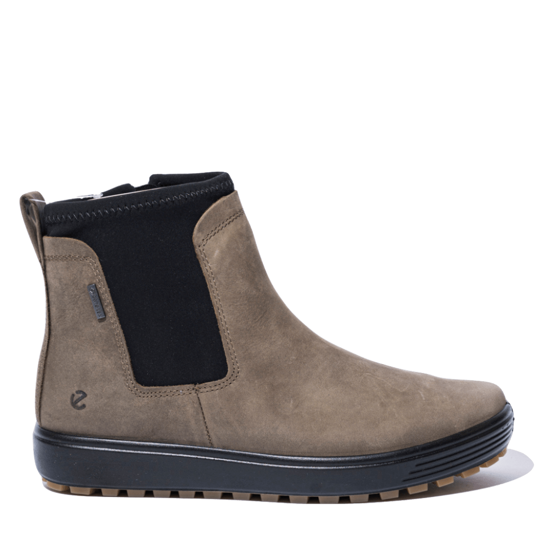 Stivaletto Beatles Ecco Soft 7 Tred W Gore - Tex Pelle Dark Clay - Ecco - Calzature Savorè