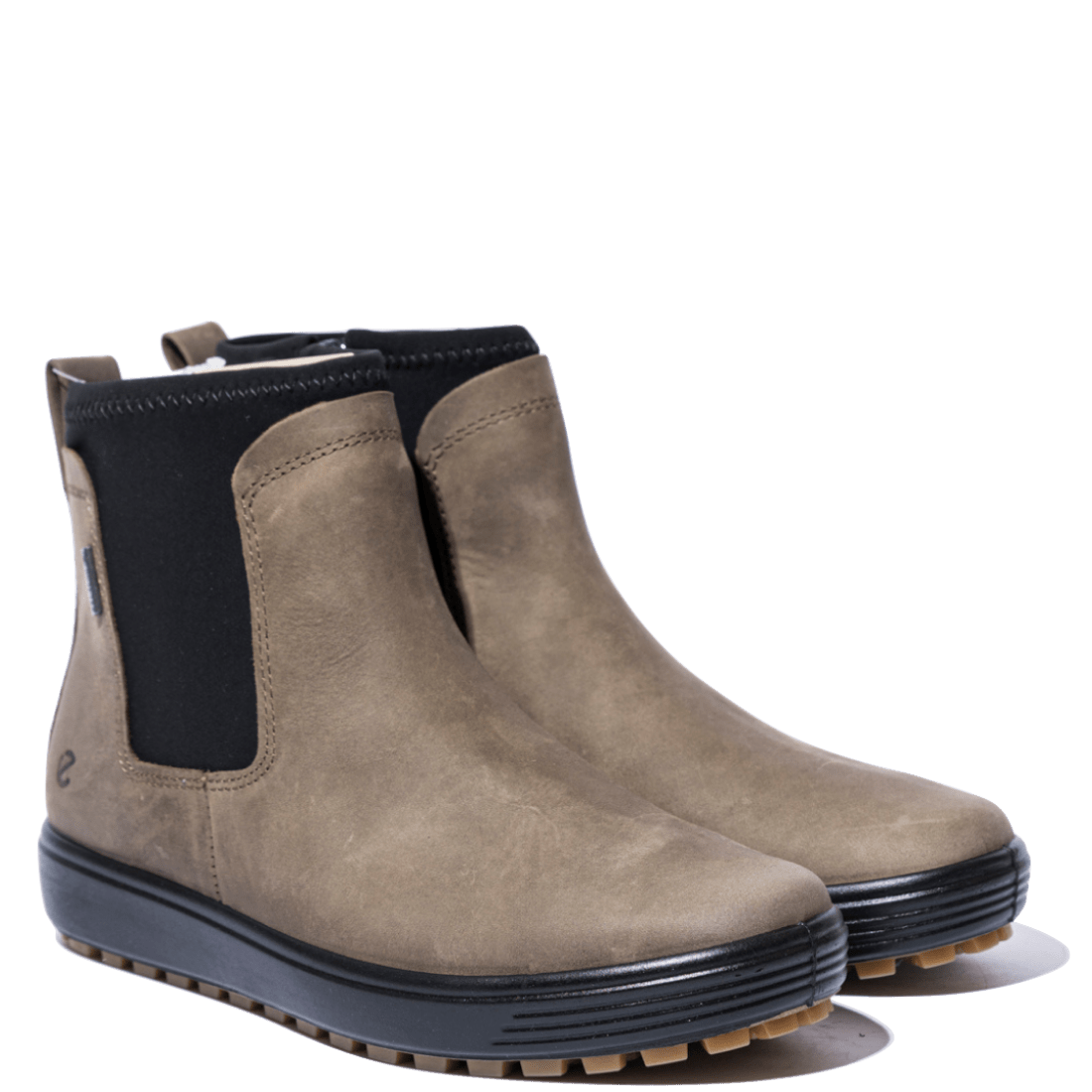 Stivaletto Beatles Ecco Soft 7 Tred W Gore - Tex Pelle Dark Clay - Ecco - Calzature Savorè
