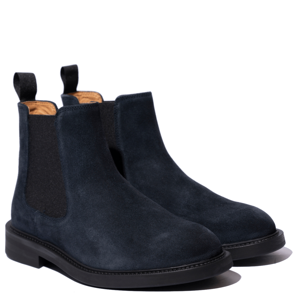 Stivaletto Chelsea Saxone Camoscio Blu - Saxone - Calzature Savorè