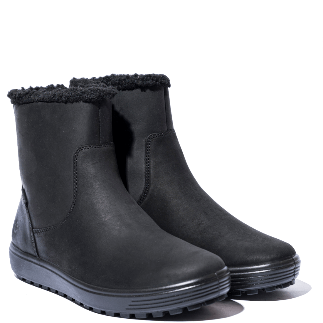 Stivaletto Imbottito Ecco Soft 7 Tred Warm Pelle Nabuck Black - Ecco - Calzature Savorè