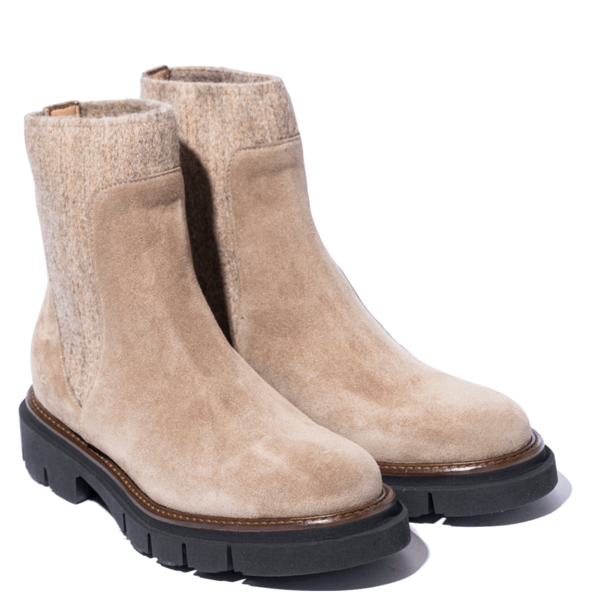 Stivaletto Luca Grossi Lana Cotta Camoscio Sensory Croissant - Luca Grossi - Calzature Savorè