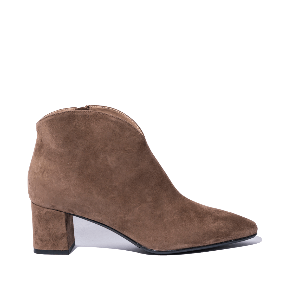 Tronchetto La Sellerie Camoscio Castagna - La Sellerie - Calzature Savorè