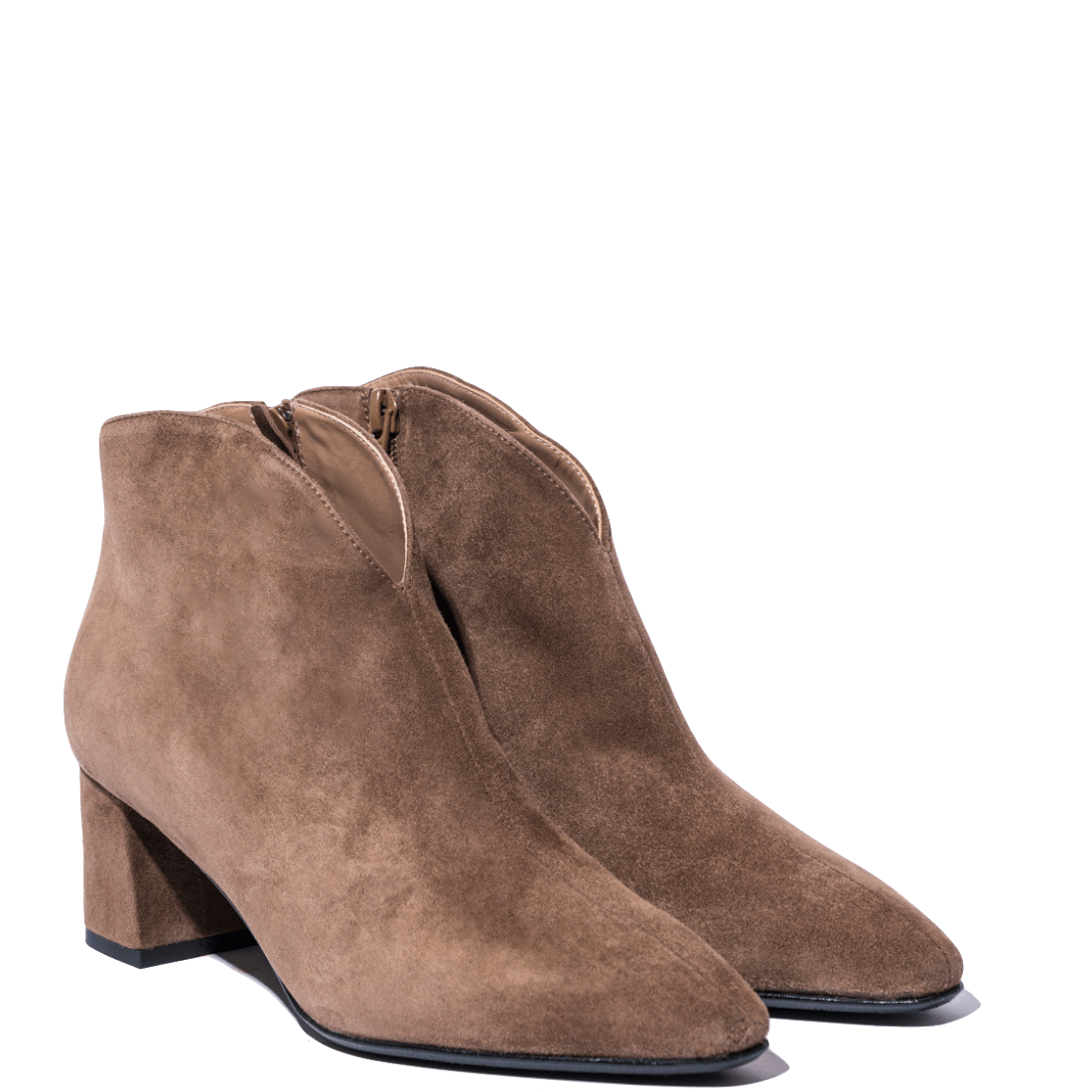 Tronchetto La Sellerie Camoscio Castagna - La Sellerie - Calzature Savorè