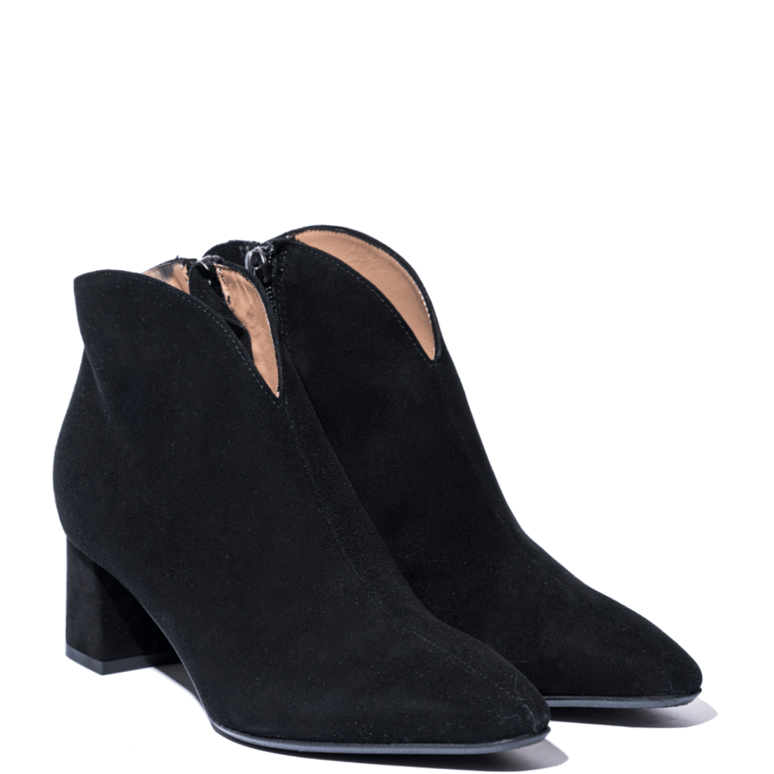 Tronchetto La Sellerie Camoscio Nero - La Sellerie - Calzature Savorè