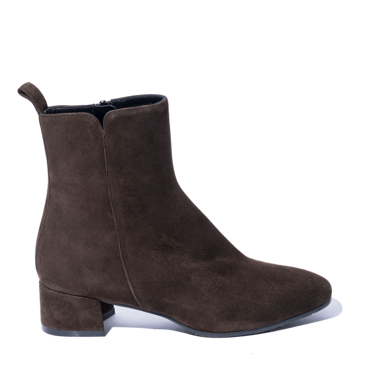 Tronchetto Le Gazzelle Camoscio Testa Di Moro - Le Gazzelle - Calzature Savorè