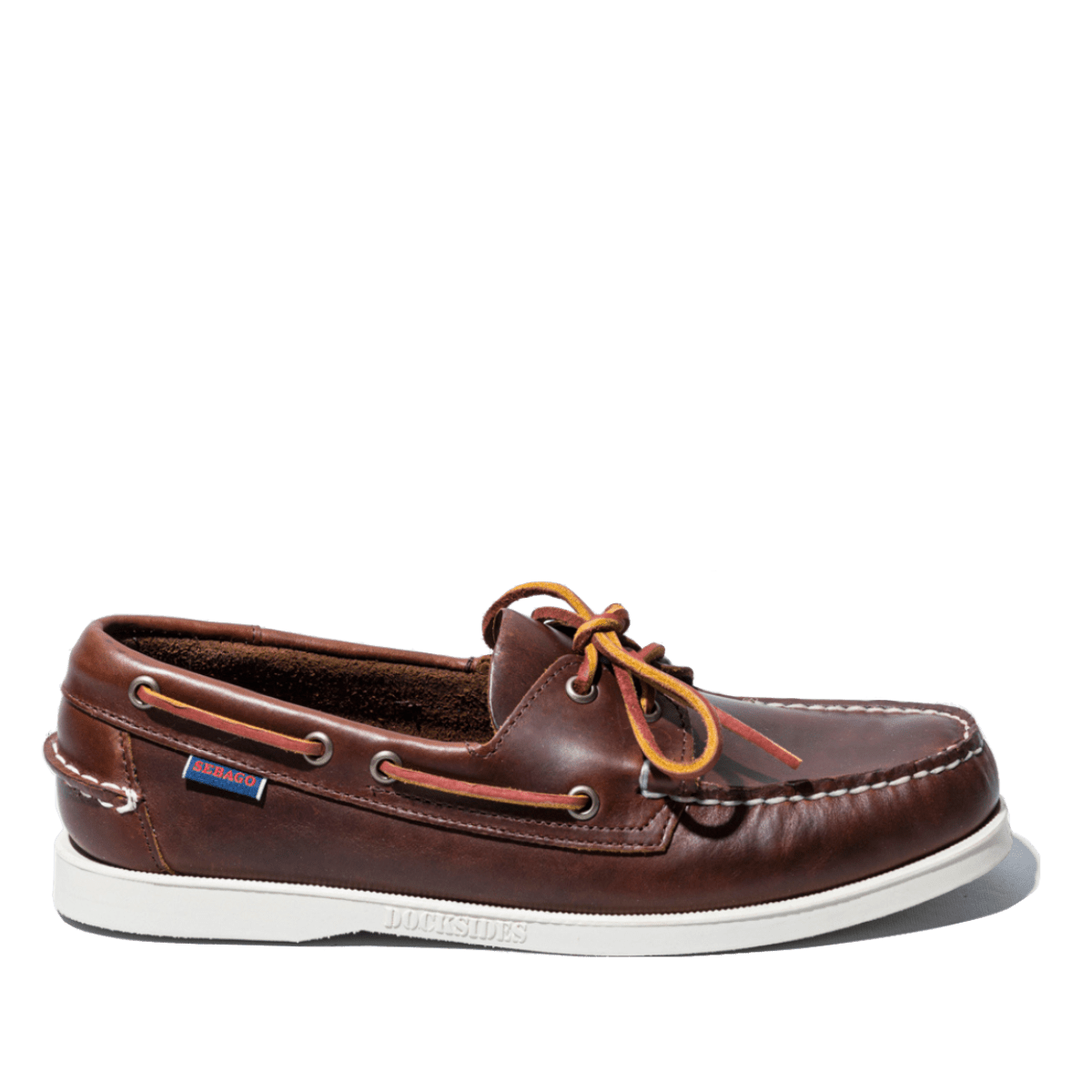 Vela Docksides Sebago Portland Waxed Brown Leather - Sebago - Calzature Savorè