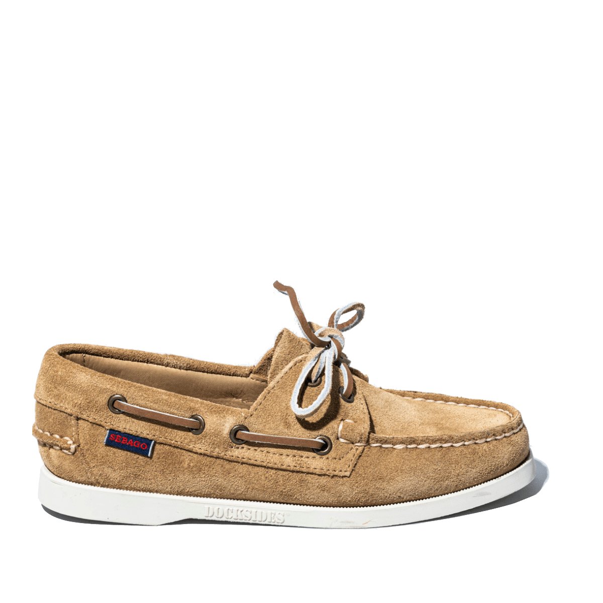 Vela Sebago Docksides Portland Flesh Out Beige Paint Woman - Sebago - Calzature Savorè
