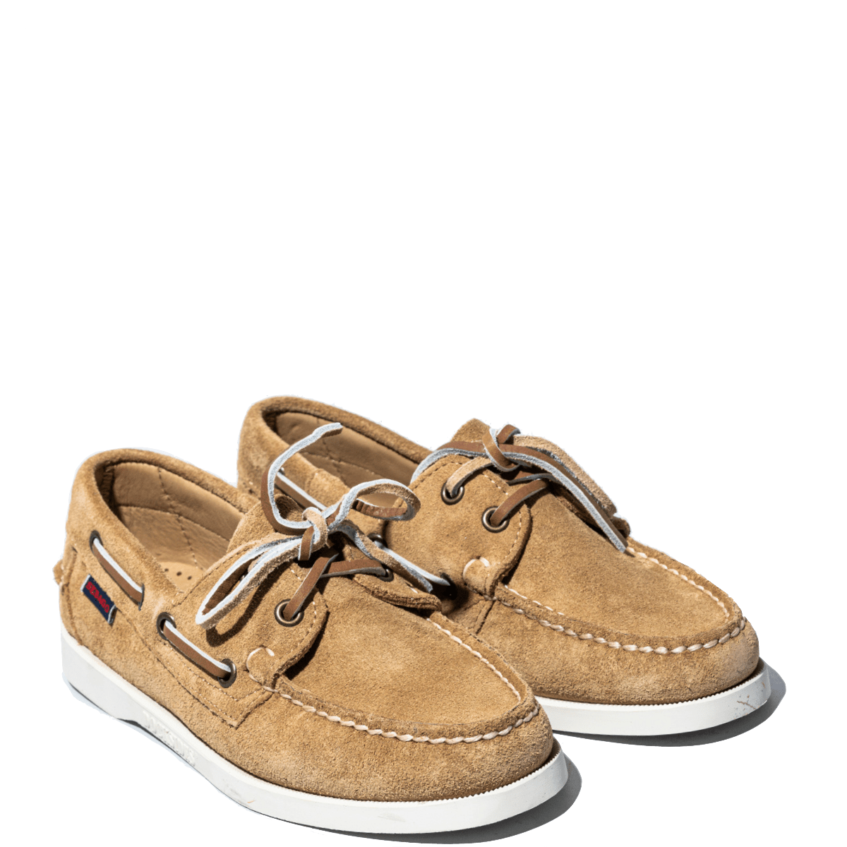 Vela Sebago Docksides Portland Flesh Out Beige Paint Woman - Sebago - Calzature Savorè