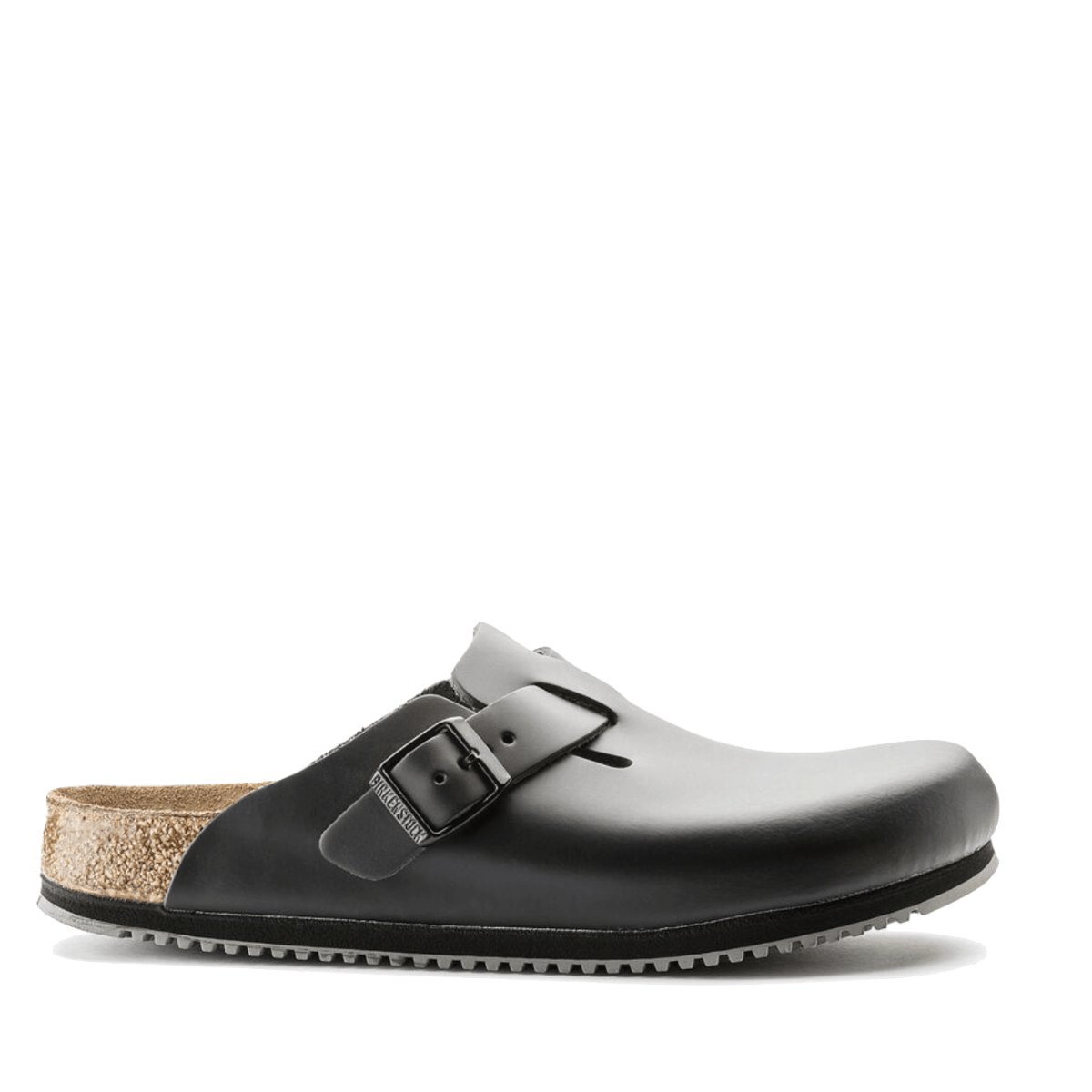 Sabot Birkenstock Boston Super Grip Black - Birkenstock - Calzature Savorè