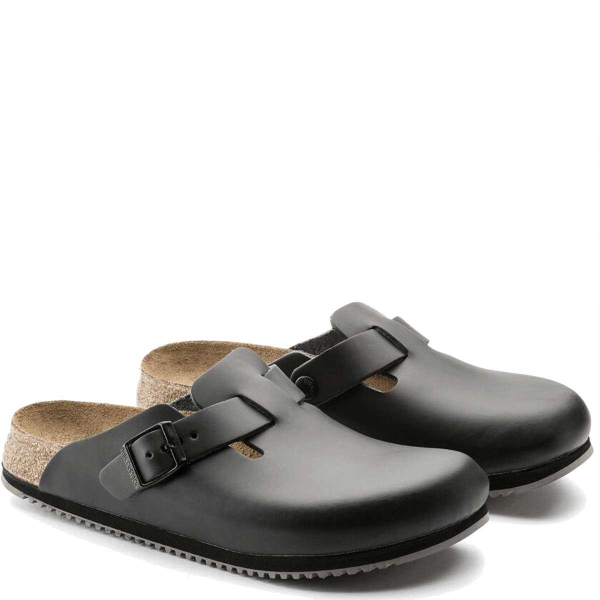 Zoccolo Birkenstock Boston Super Grip Black