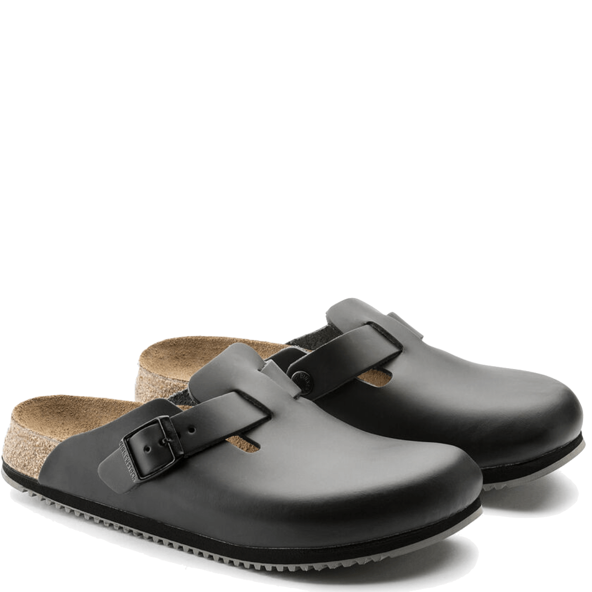 Sabot Birkenstock Boston Super Grip Black - Birkenstock - Calzature Savorè