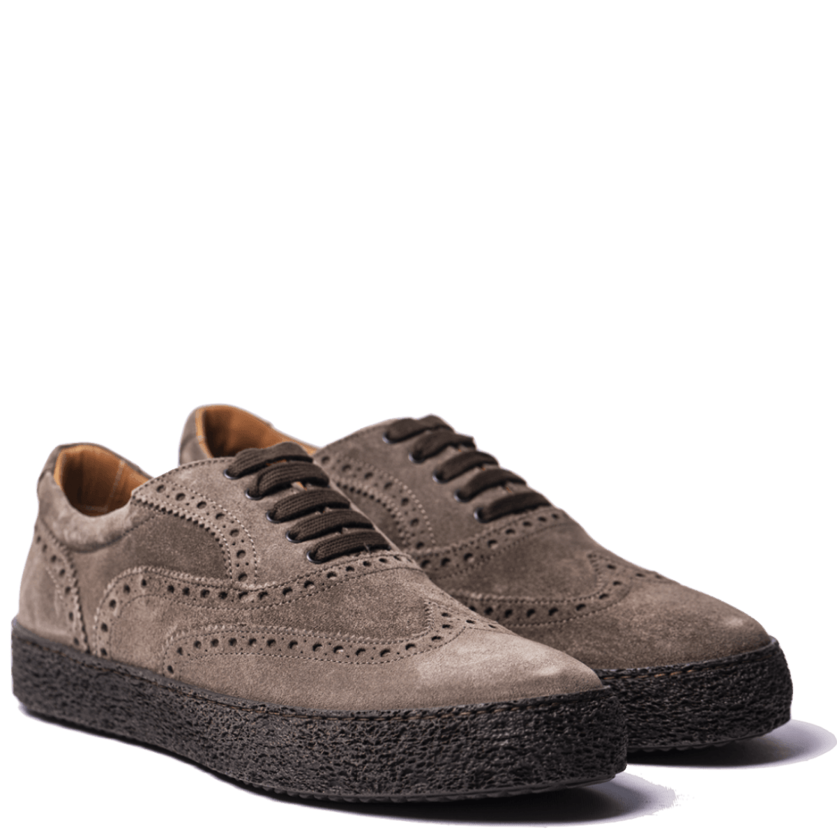 Allacciata Brecos Tom Camoscio Gorain Taupe ULTIMI NUMERI DISPONIBILI - Brecos - Calzature Savorè