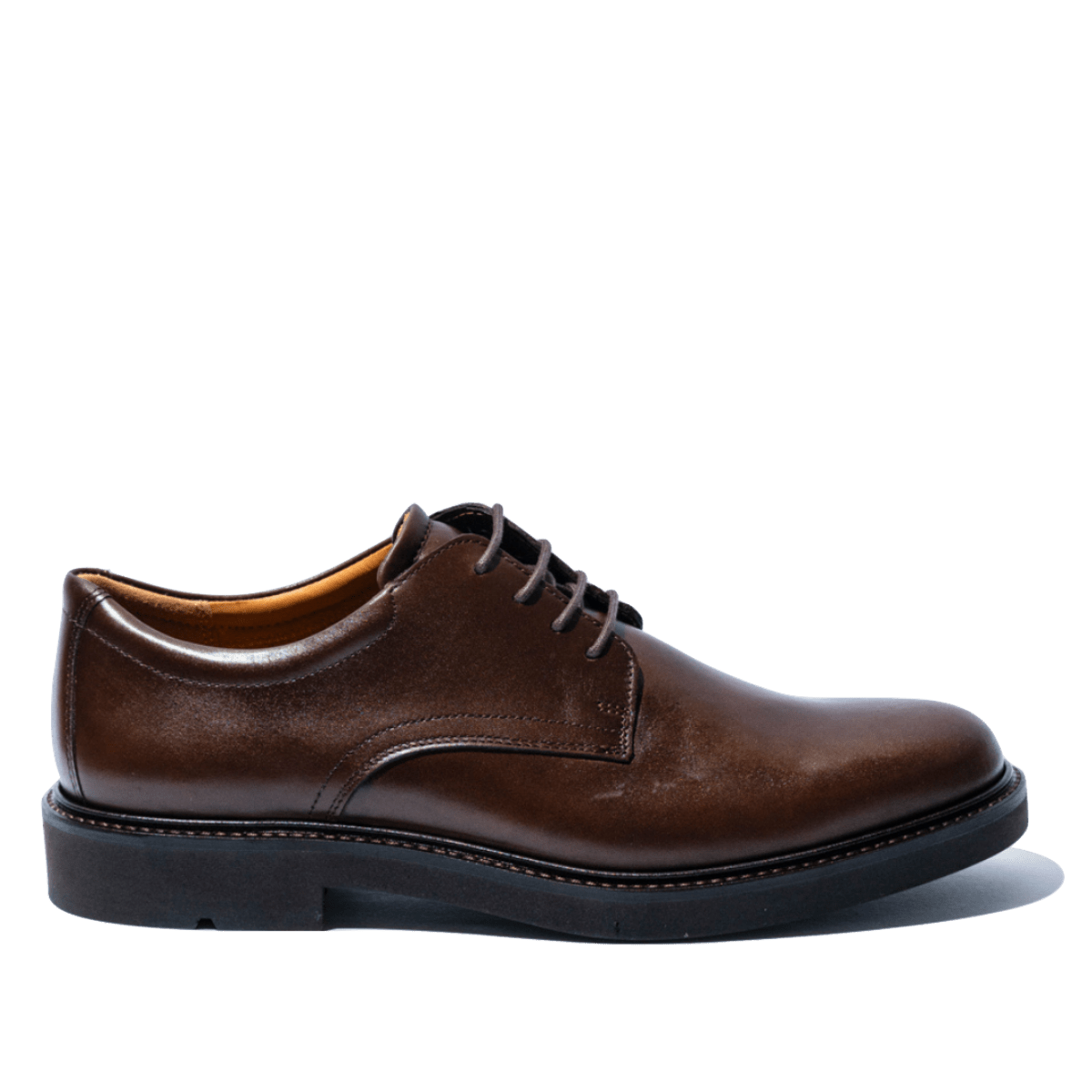 Allacciata Derby Ecco Metropole London Pelle Cocoa Brown - Ecco - Calzature Savorè