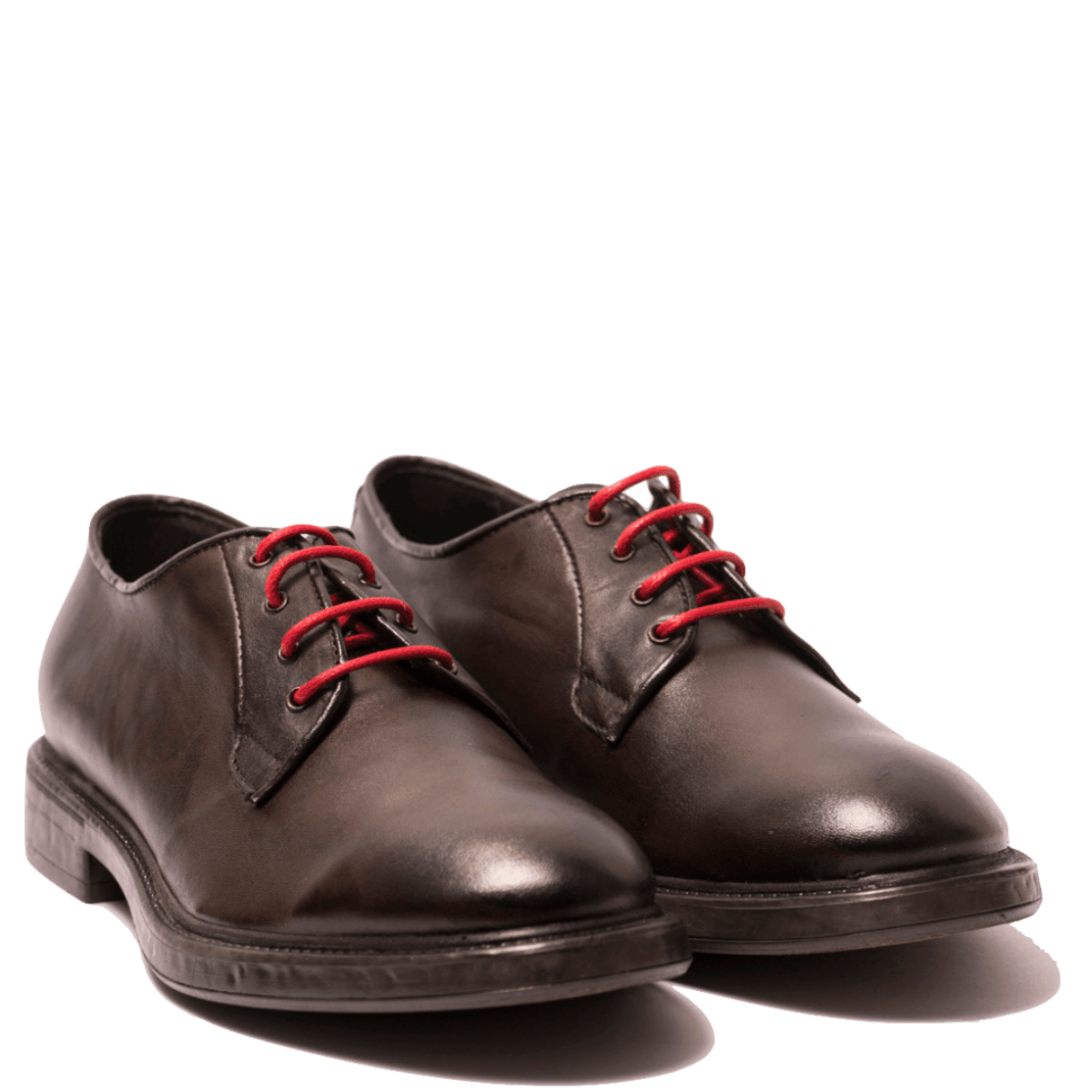 Allacciata F.lli Rennella Pelle Testa Di Moro - F.lli Rennella - Calzature Savorè