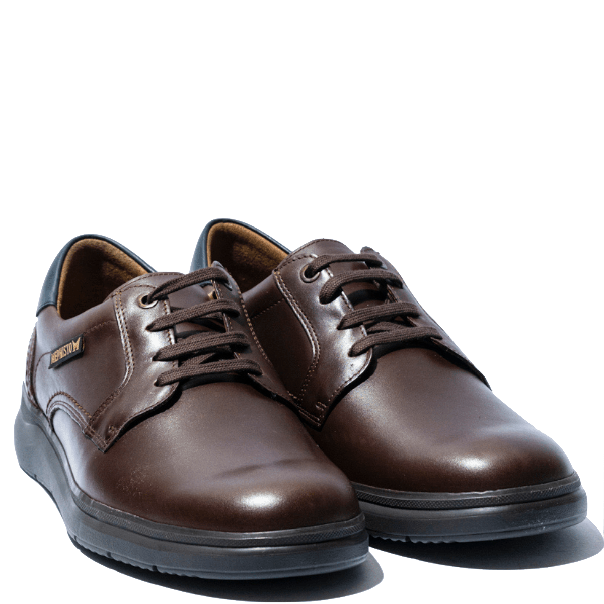 Allacciata Mephisto Almeric Pelle Brown