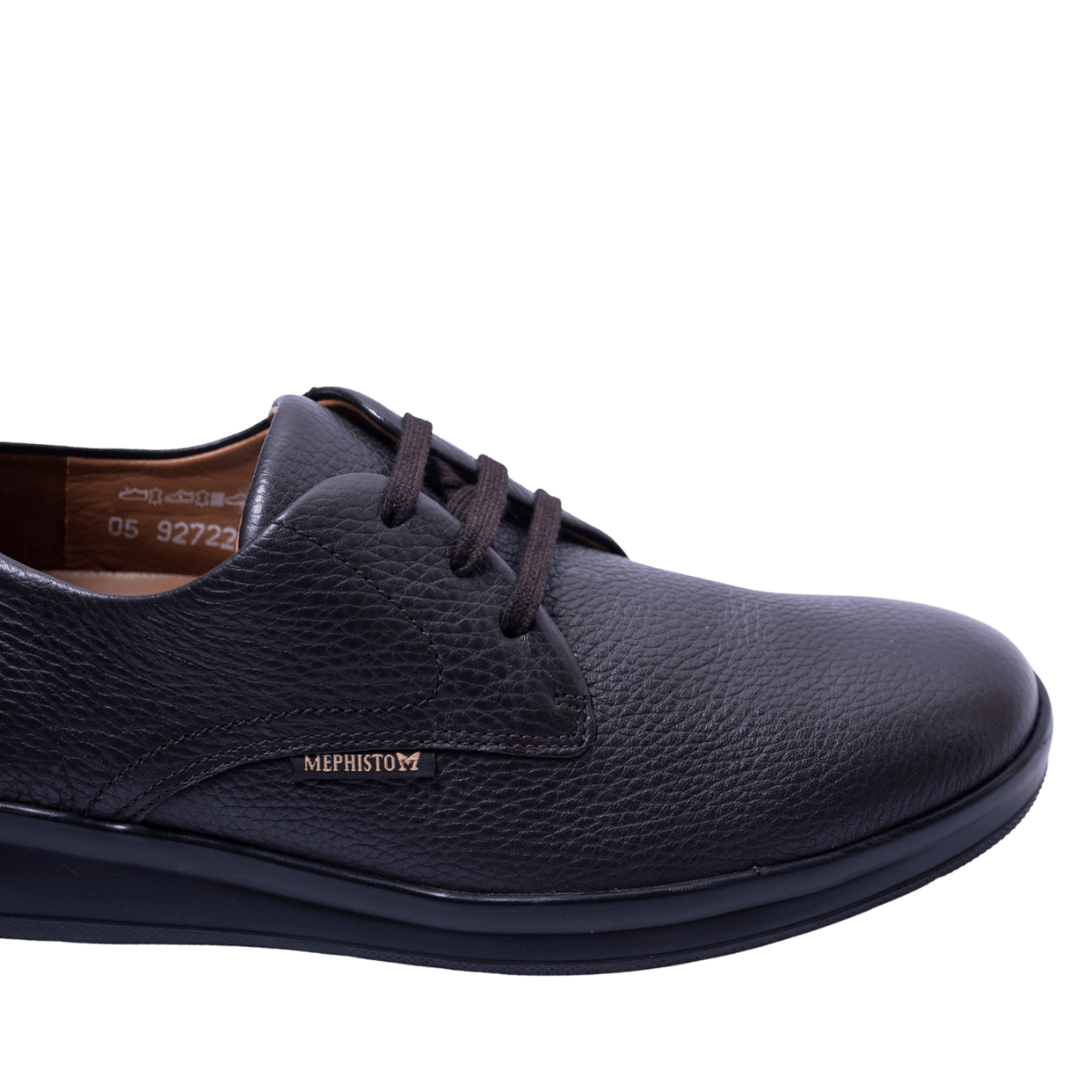 Allacciata Mephisto Lester Dark Brown - Mephisto - Calzature Savorè