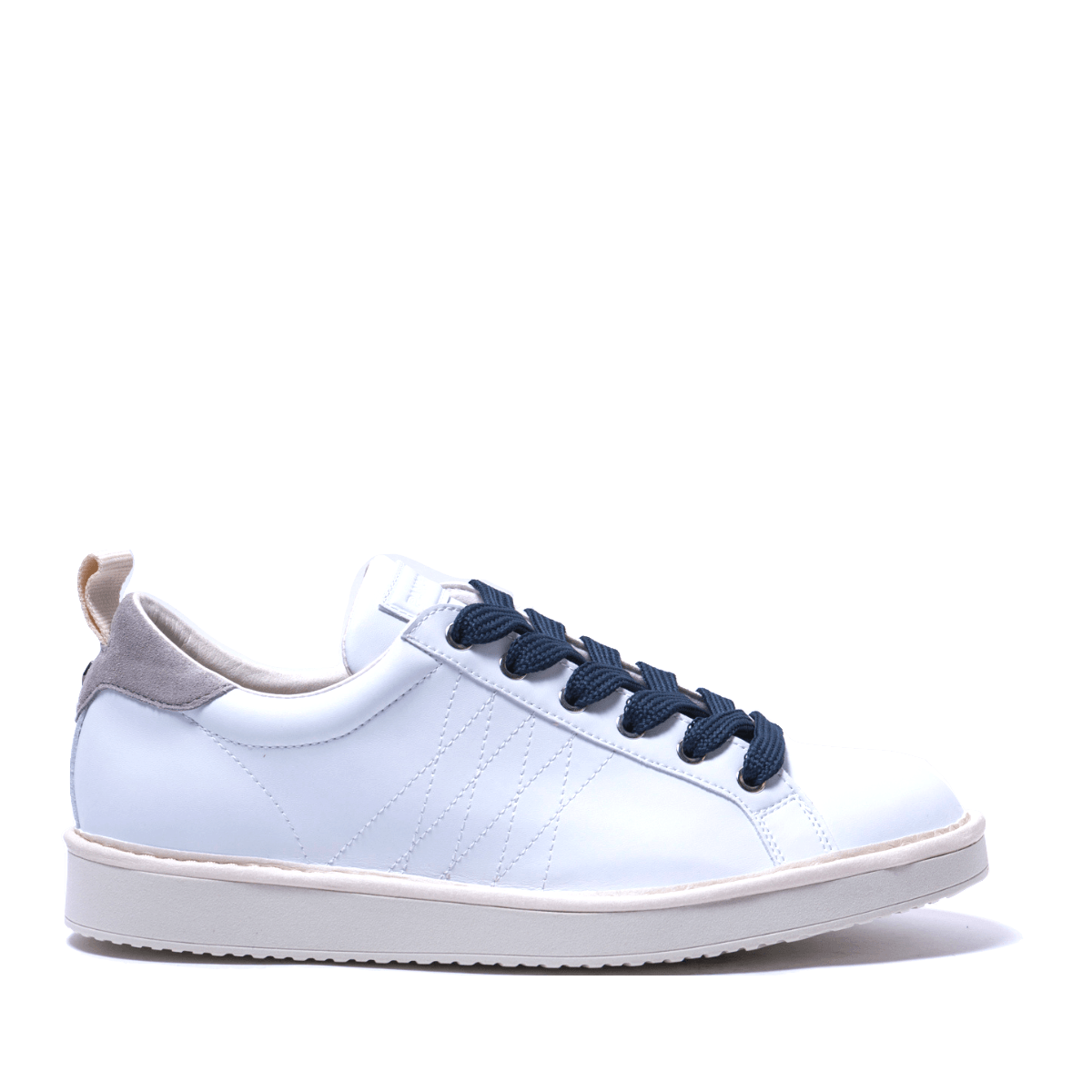 Allacciata Pànchic Pelle e Suede White Chillin Silver Cobalt - Pànchic - Calzature Savorè