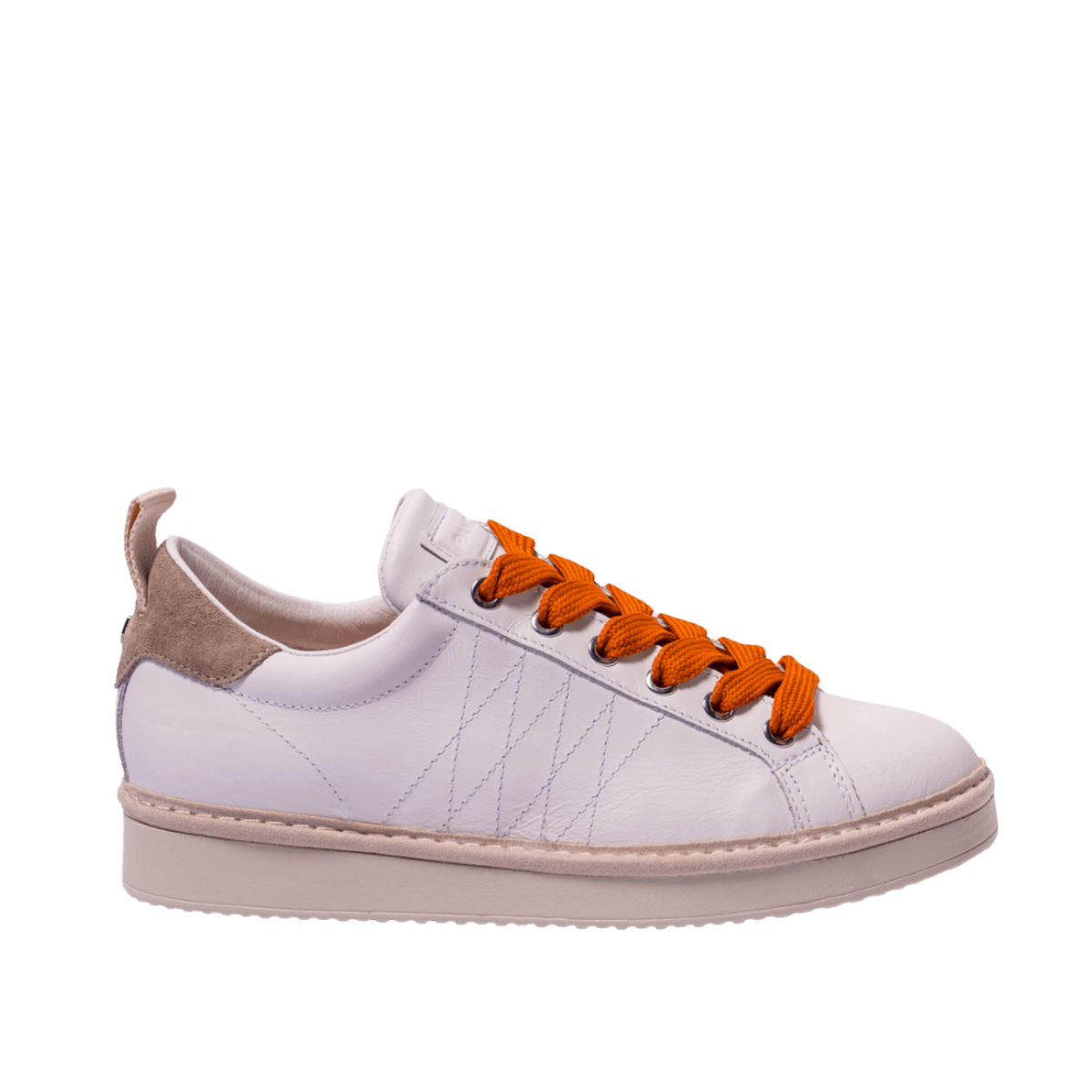 Allacciata Pànchic Pelle Riciclata White Burnt - Pànchic - Calzature Savorè