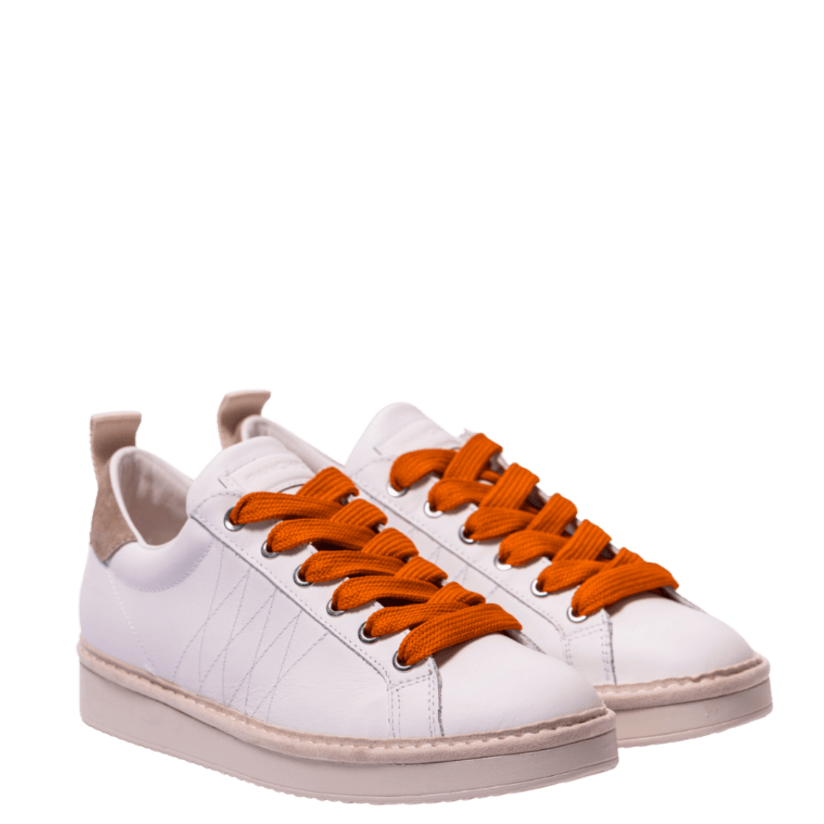 Allacciata Pànchic Pelle Riciclata White Burnt ULTIMI NUMERI: 35 - 37 - Pànchic - Calzature Savorè