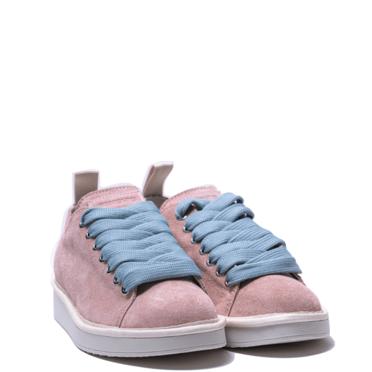 Allacciata Pànchic Suede Baby Rose Azure - Pànchic - Calzature Savorè