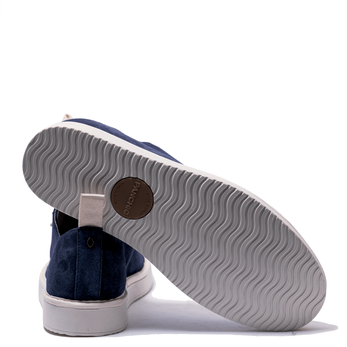 Allacciata Pànchic Suede Tunnel Blue Denim - Pànchic - Calzature Savorè