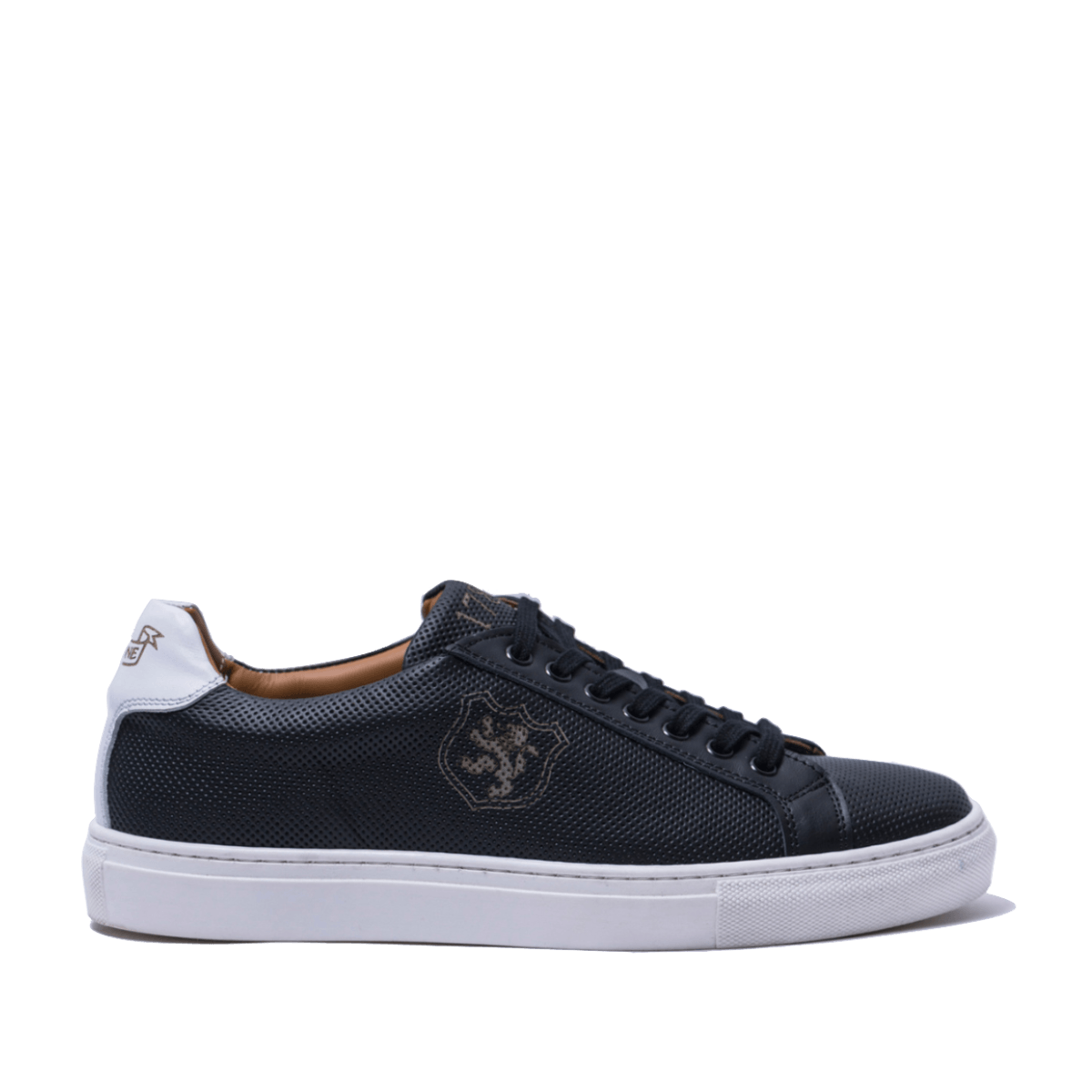 Allacciata Saxone Pelle Nero-Bianco - Saxone - Calzature Savorè