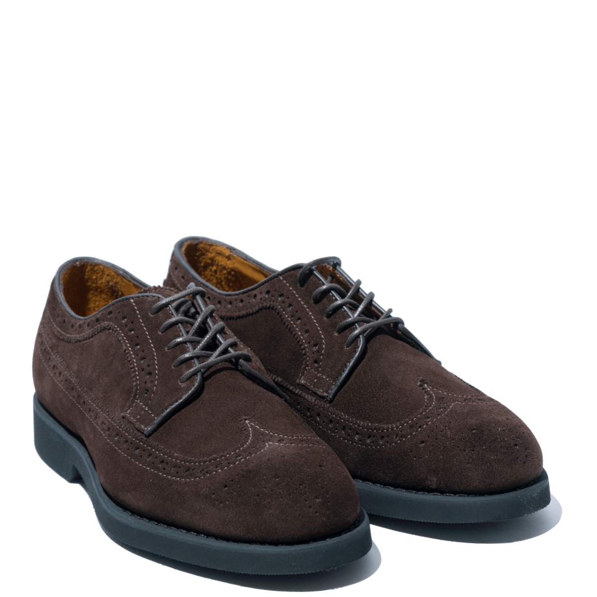 Allacciata Sebago Canton Coda Di Rondine Suede Dark Brown - Sebago - Calzature Savorè