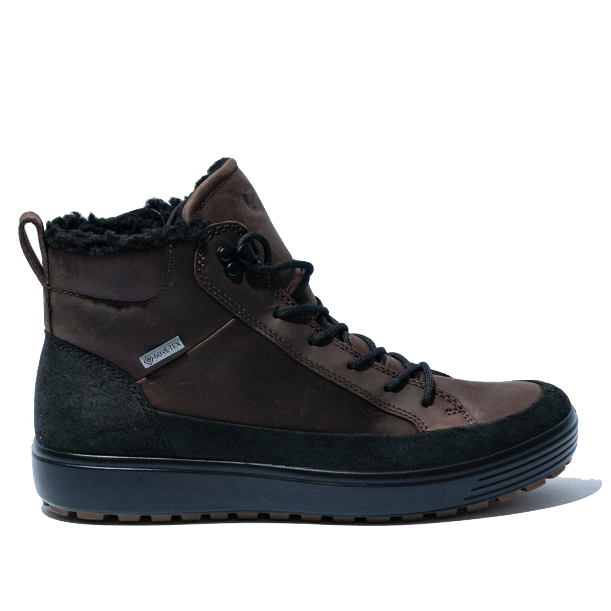 Anfibietto Ecco Soft 7 Tred M Gore-Tex Black/Mocha - Ecco - Calzature Savorè