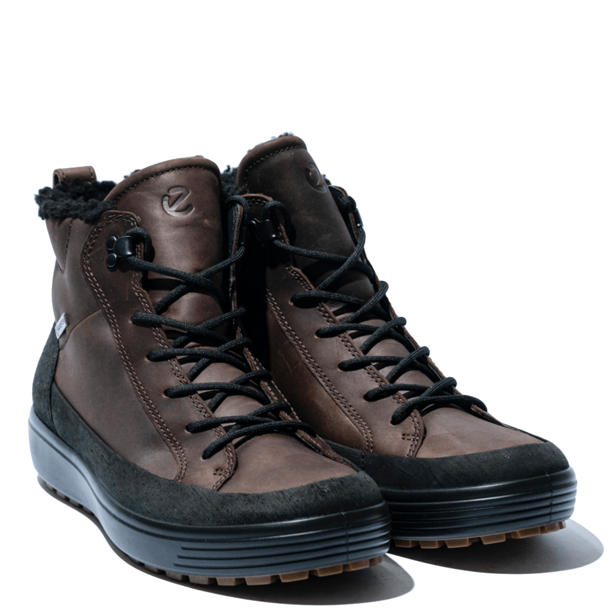 Anfibietto Ecco Soft 7 Tred M Gore-Tex Black/Mocha - Ecco - Calzature Savorè