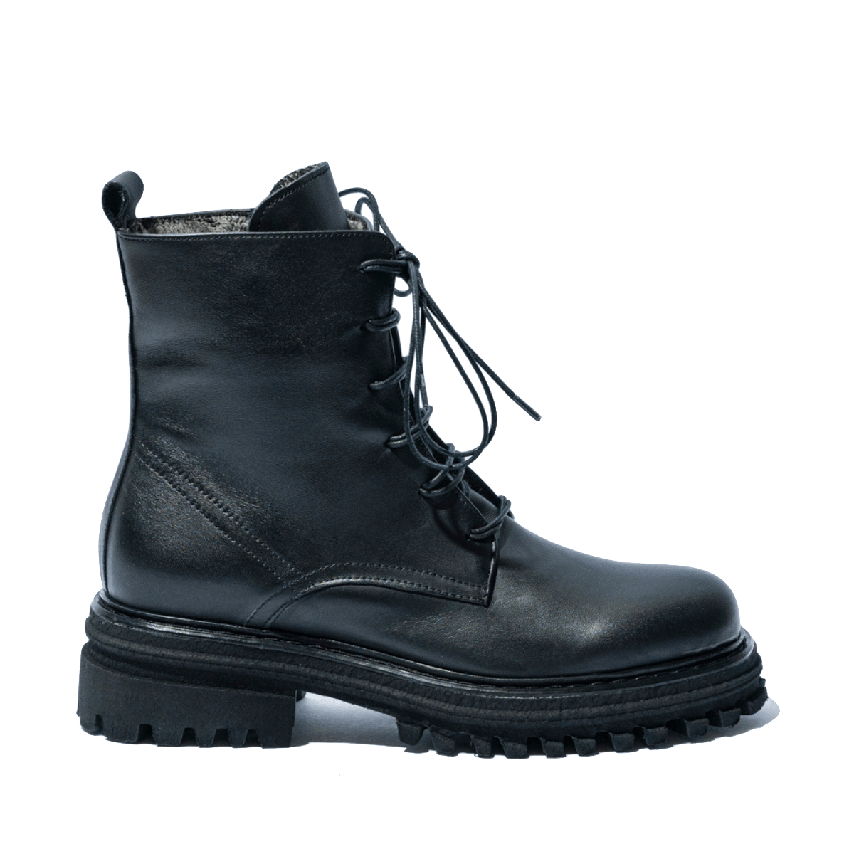 Anfibio Giorgia Imbottito Vitello Nero - Giorgia - Calzature Savorè