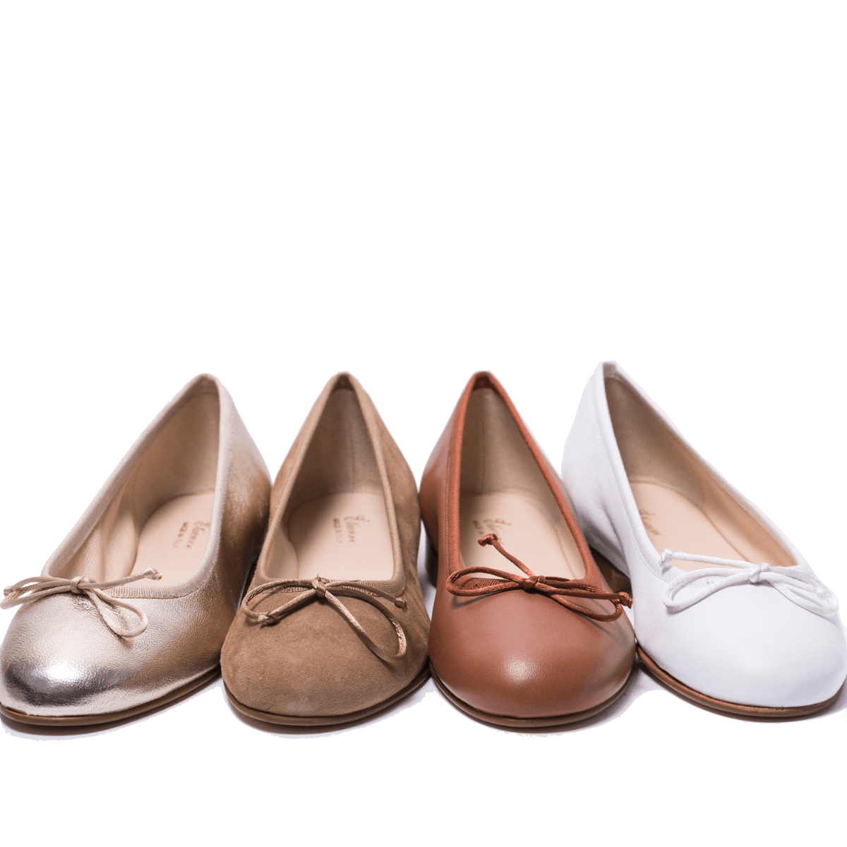 Ballerina Étienne Nappa Bianco - Étienne - Calzature Savorè