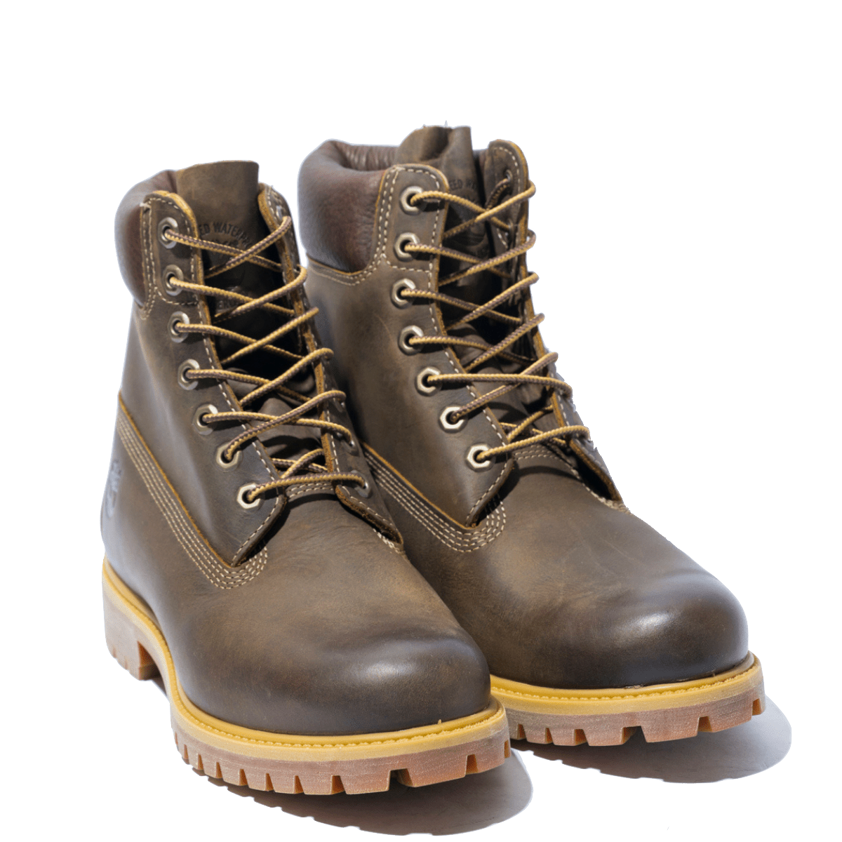 Boot Timberland Premium 6 Inch Waterproof Mid Brown Full Grain - Timberland - Calzature Savorè