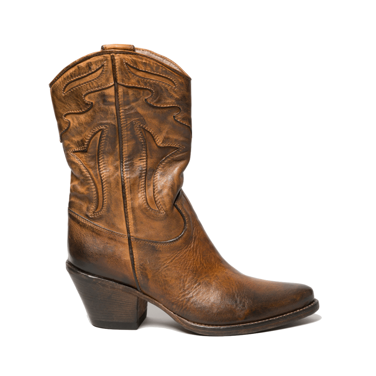 Camperos Keep Originals Pelle Invecchiata Marrone - keep originals - Calzature Savorè