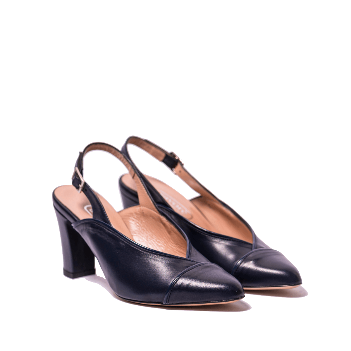 Chanel Savorè Nappa Blu Bordino Vernice Blu - Savorè - Calzature Savorè