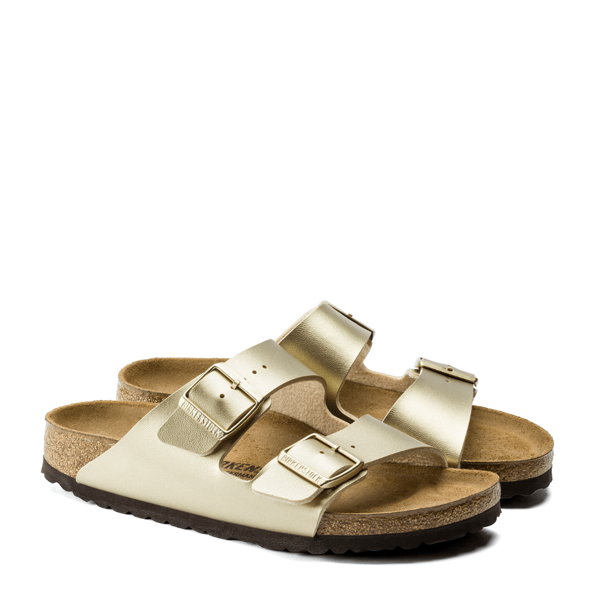 Ciabattina Birkenstock Arizona Birko-Flor Oro - Birkenstock - Calzature Savorè