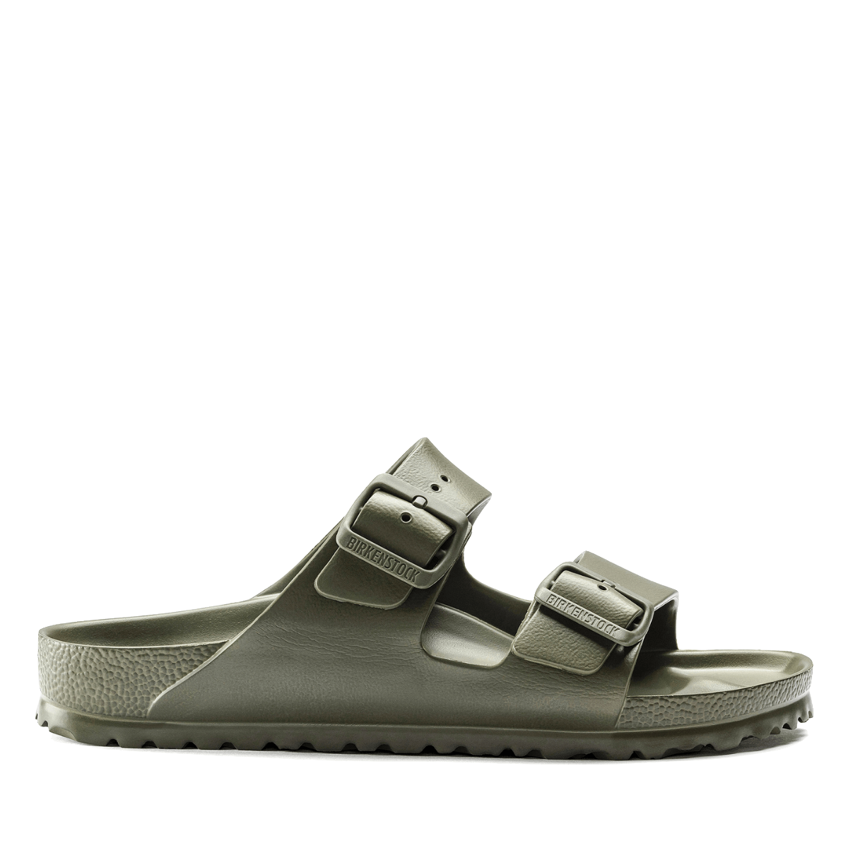 Ciabattina Birkenstock Arizona Essentials Gomma Eva Khaki - Birkenstock - Calzature Savorè