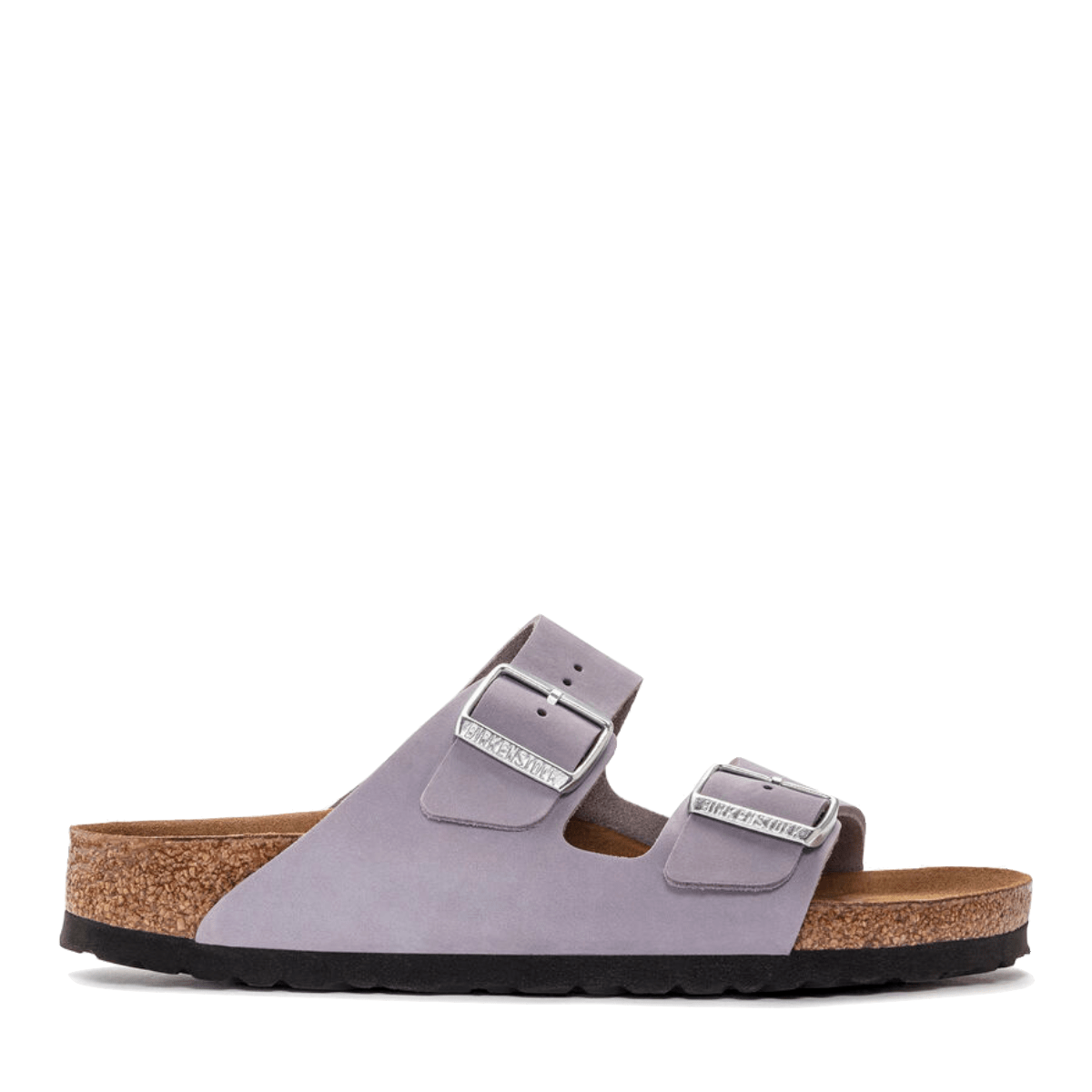 Ciabattina Birkenstock Arizona Pelle Nabuck Purple Fog Soft - Birkenstock - Calzature Savorè